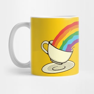 Two Coffee Cups Light Background Mug